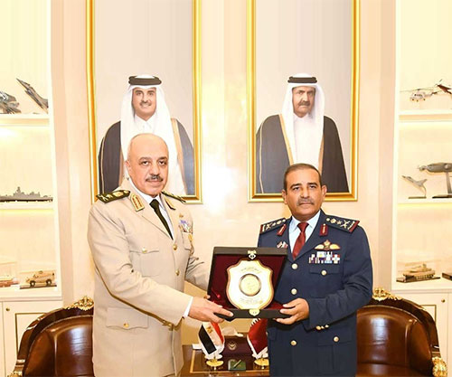 Chief of Staff of Egyptian Armed Forces Concludes Official Visit to Qatar