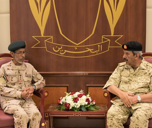 Chief-of-Staff of UAE Armed Forces Visits Bahrain