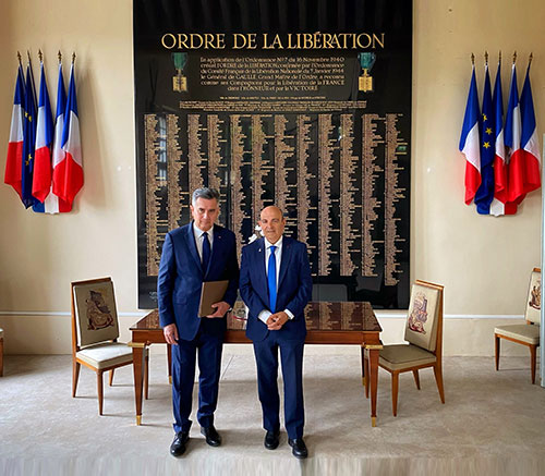Dassault Aviation Becomes Patron of the Order of Liberation