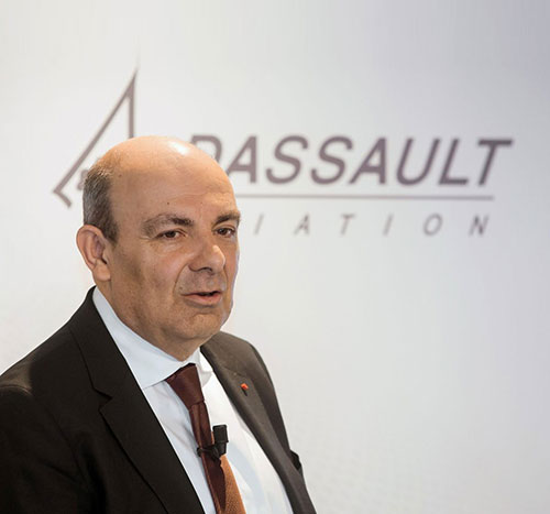 Dassault Aviation Renews Chairmanship of Eric Trappier