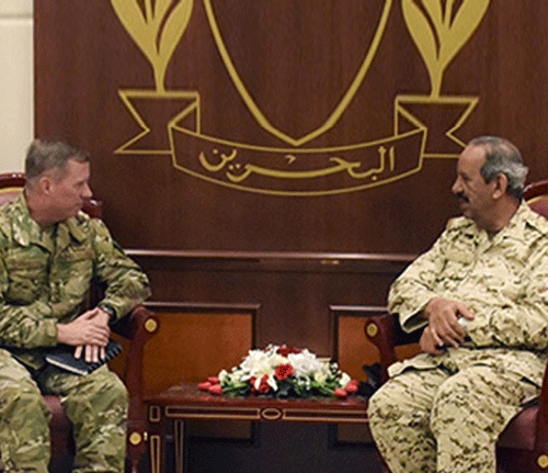 Deputy Commander of US Central Command Visits Bahrain
