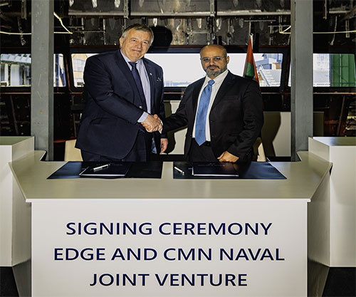 EDGE, CMN Naval to Create AD NAVAL (ADN) Joint Venture in the UAE