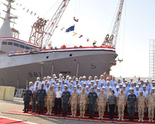 Egypt Launches Second Gowind® Class Frigate in Alexandria