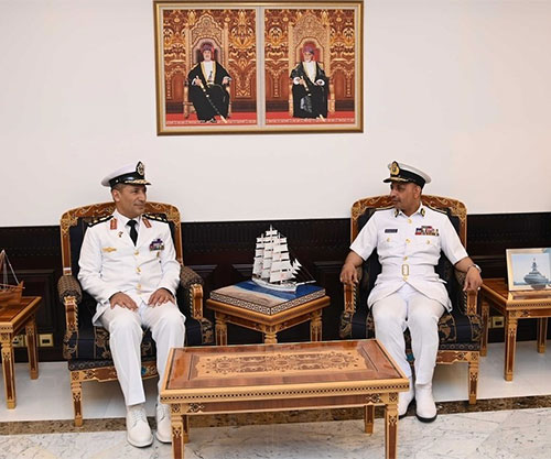 Egyptian Navy Commander Visits Sultanate of Oman