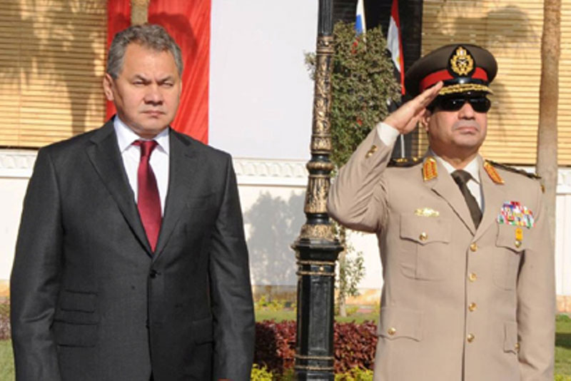 Egyptian President, Russian Defense Minister Discuss Regional Security
