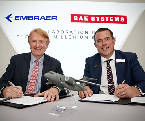 Embraer, BAE Systems to Collaborate in C-390 Millennium for Middle Eastern Markets 