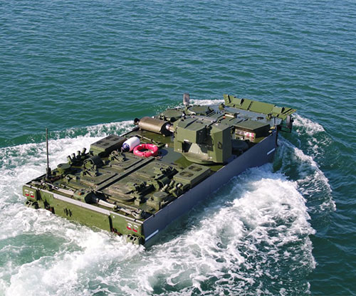 FNSS Starts Marine Assault Vehicle (MAV) Deliveries to Turkish Navy ...