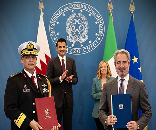 Fincantieri Group, Barzan Holdings Sign MoU for Anti-Drone Radar System in Qatar