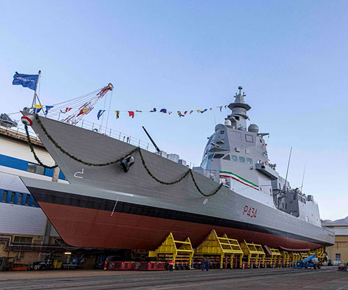 Fincantieri Launches 4th PPA - Multipurpose Offshore Patrol Ship 