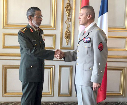 French Chief-of-Staff Receives UAE Counterpart