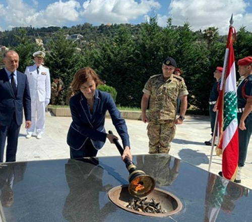 French Defense Minister Concludes 3-Day Visit to Lebanon