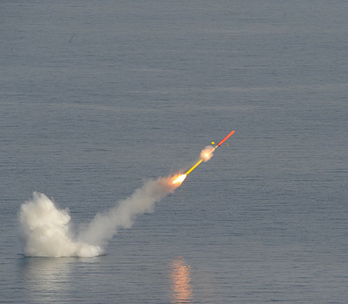French Defense Minister Hails First Cruise Missile Launch by New ‘Suffren’ Submarine 