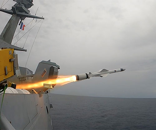 French Navy Test Fires MBDA’s Latest Exocet Missile from Alsace Frigate