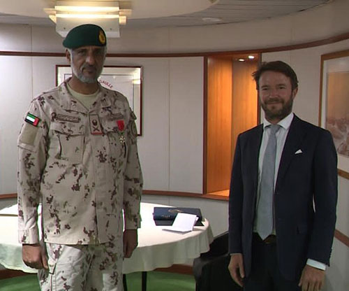 French President Awards ‘Officer of Legion of Honor’ to UAE Commander of Joint Operations
