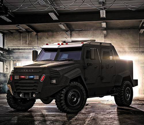 INKAS® Unveils New Sentry Multi-Purpose Vehicle (MPV) | Al Defaiya