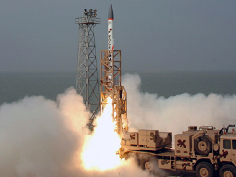 India Test Fires Nuclear-Capable Agni-I Missile