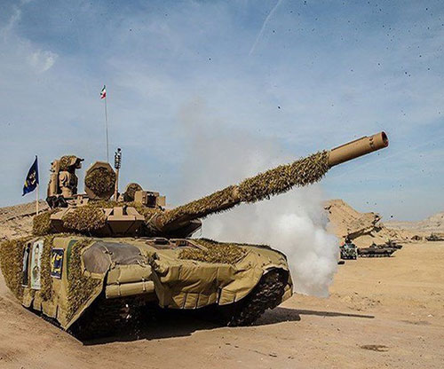 Iran Fields New Karrar Tank in Latest Military Exercise 