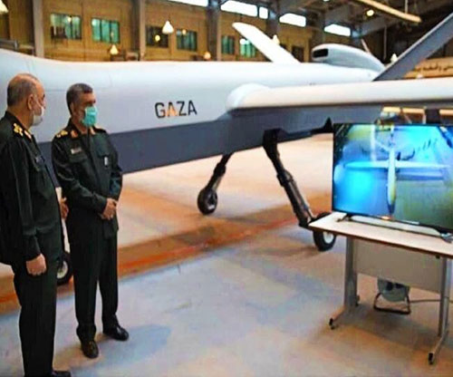 Iran Unveils Super Heavy Drone Dubbed ‘Gaza’