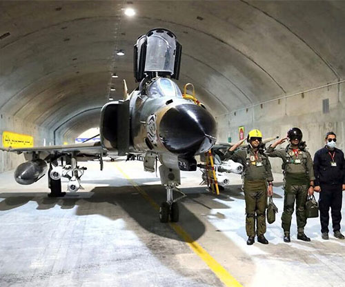 Iran Unveils its First Underground Air Base