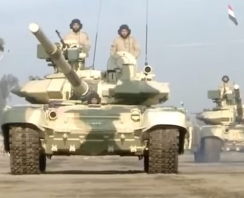 Iraq Publicly Displays New T-90S Main Battle Tank
