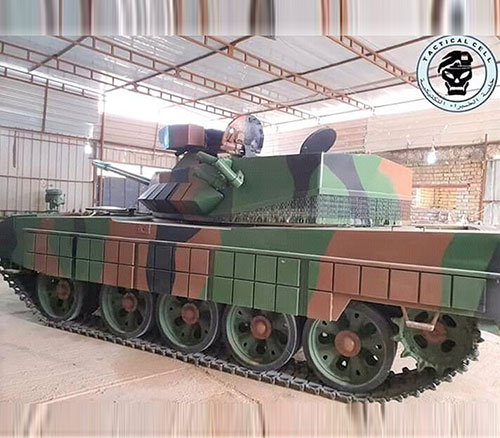 Iraq Unveils T-55 Al-Kafil-1 Main Battle Tank