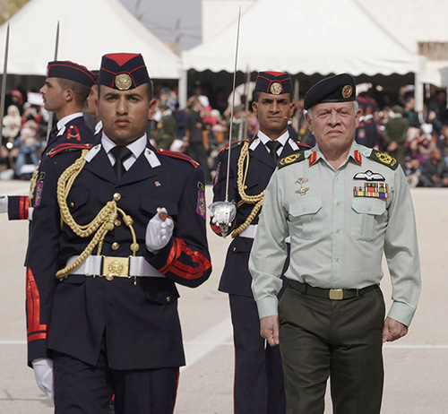 Jordan’s Supreme Commander Patronizes Military Graduation Ceremony