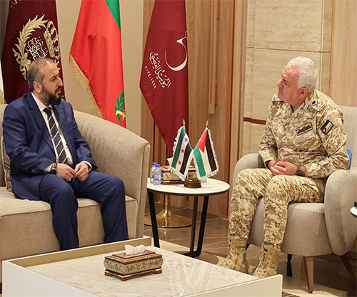 Jordanian Army Chief Receives Saudi Military Delegation, Syrian Defense Minister 