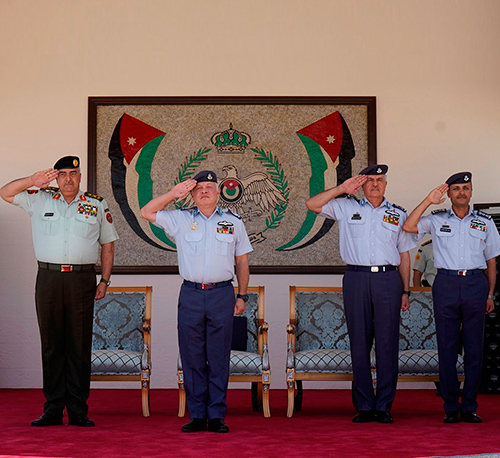 Jordanian King Attends Air Force Cadets Graduation