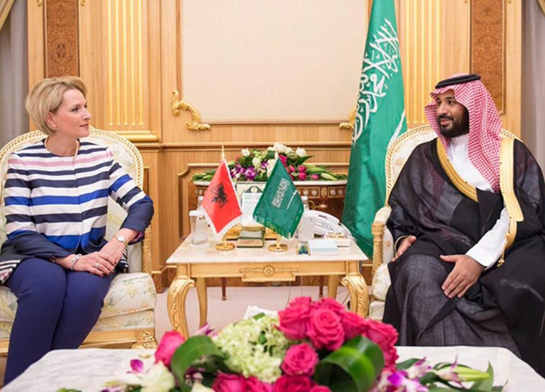 Saudi Deputy Crown Prince Meets Albania Defense Minister