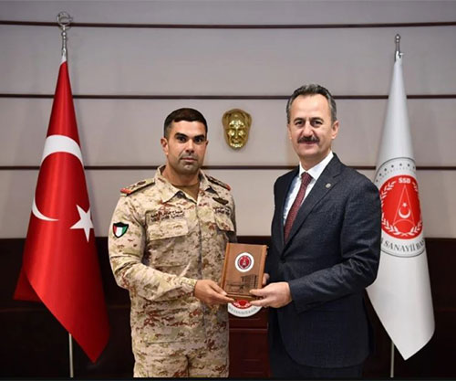 Kuwait’s Deputy Chief of Staff Visits Turkish Defense Industry Agency (SSB)