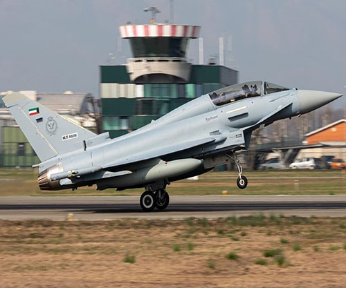 Kuwait Receives Third & Fourth Eurofighter Typhoons 