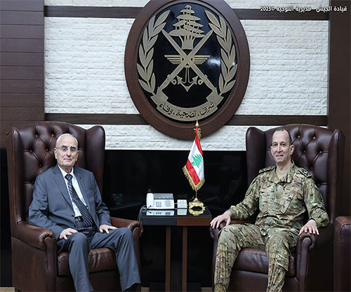 Lebanese Defense Minister Congratulates Newly Appointed Army Commander