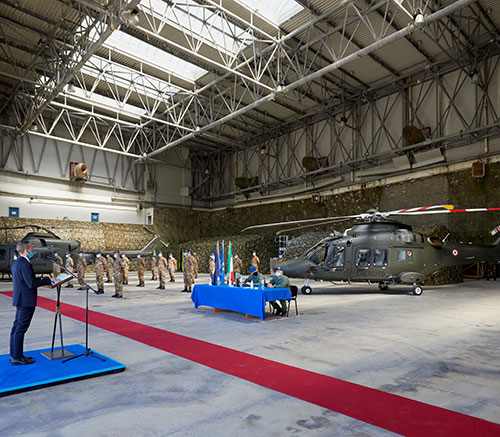 Leonardo Delivers First AW169 Training Helicopter to Italian Army