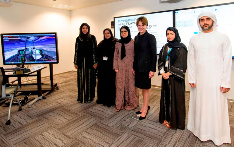 Lockheed Martin CEO Meets UAE Students in Masdar City