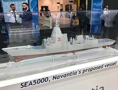 Navantia-Saab Team Submits CSC Proposal to Irving Shipbuilding