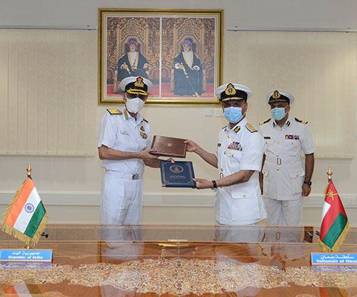 Oman’s Maritime Security Center, Indian Navy Sign MoU