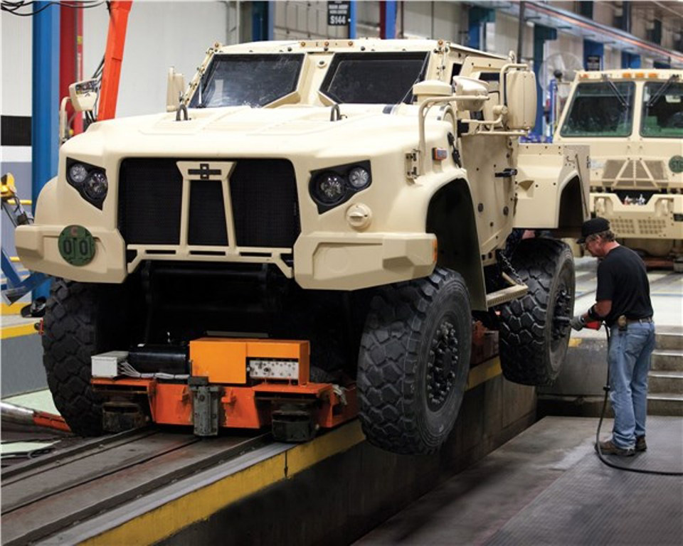 Oshkosh to Continue Work Under JLTV Production Contract