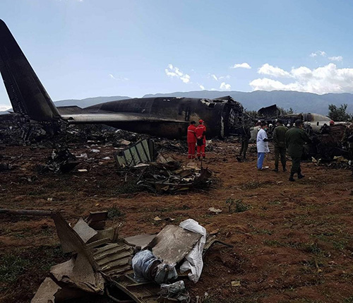 Over 250 Killed in Algerian Military Plane Crash
