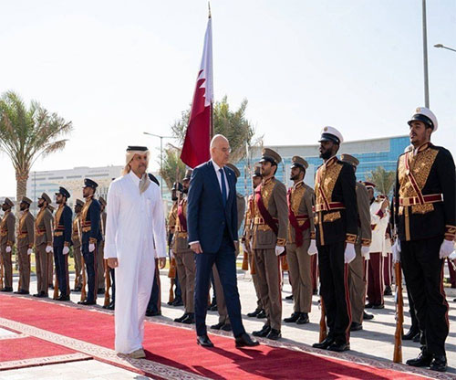 Qatar Receives Minister of National Defence of Greece 