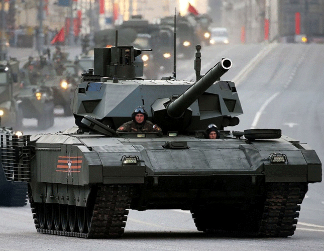Russia Testing Smokescreen for Armata Tanks 