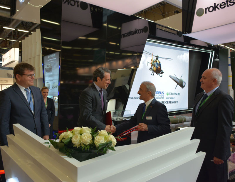 Roketsan, Airbus Helicopters to Reinforce Industrial Cooperation