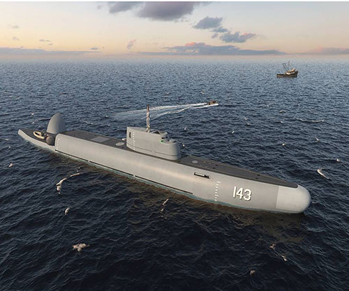 Rubin Launches Export Version of Sentry Submersible Patrol Ship