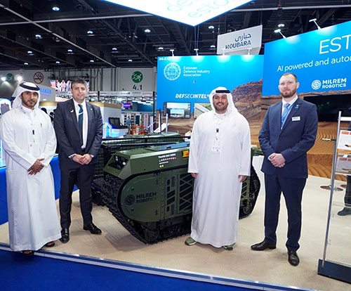 SABER, Milrem Robotics to Develop Unmanned Ground Systems for UAE