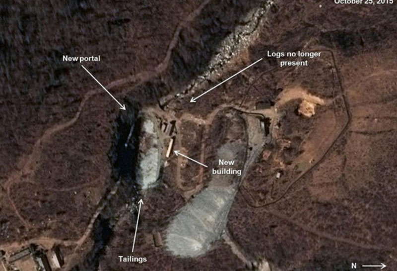 Satellite Photos Reveal North Korea Digging New Tunnel for Nuclear Testing