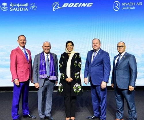Saudi Ambassador, CEOs of SAUDIA & Riyadh Air Visit Boeing South Carolina