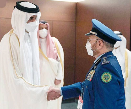 Saudi Chief of General Staff, Saudi Navy Commander Visit DIMDEX