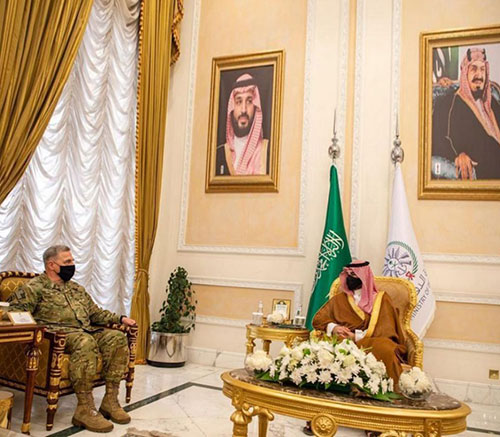 Saudi Deputy Defense Minister Meets Chairman of U.S. Joint Chiefs of Staff