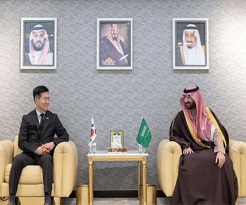 Saudi National Guard Minister Receives Korea’s Defense Acquisition Program Minister