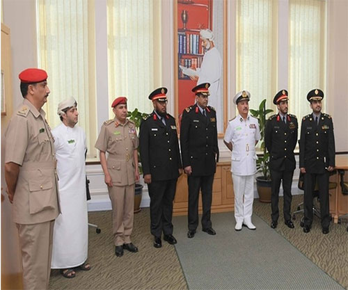 Saudi National Guard Ministry Delegation Visits Oman