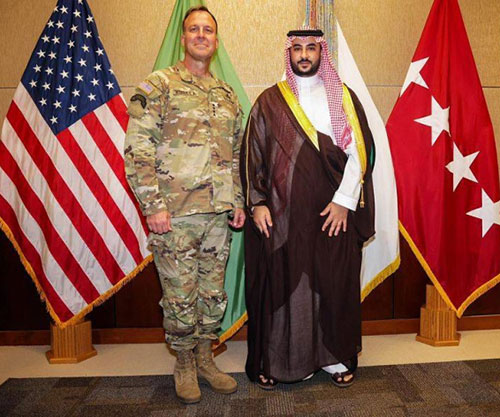 Saudi Vice Minister of Defense Visits CENTCOM Headquarters in Tampa, Florida